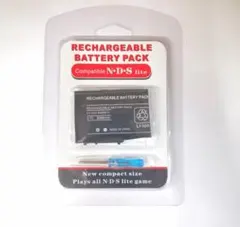 NDS Lite用バッテリー 2000mAh 交換用 充電式ドライバー付