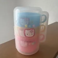カオハナ ハローキティ スタックコップ7Pセット(ケース付) アウトドア