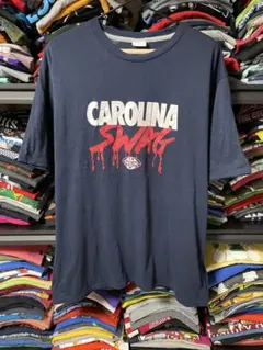 CAROLINA SWAG Tシャツ ネイビー　XL