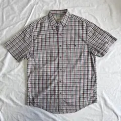 【Eddie Bauer】00's 半袖ボタンダウンチェックシャツのサムネイル