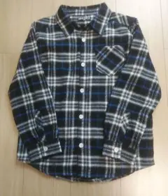 OBLO KIDS 長袖チェック柄シャツ　140