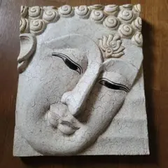 부처님 동상 벽 부조 오브제