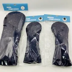 オーイとんぼ　ユーティリティ用ヘッドカバー ドライバー用ヘッドカバー　ネイビー