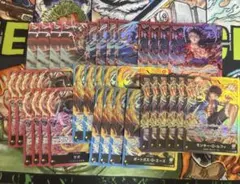 ワンピースカード リーダーセット　ルフィ　三兄弟　三船長