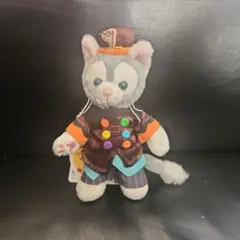 ディズニーシー　ハロウィンスイーツ　ジェラトー二　ぬいぐるみバッチ　新品未使用