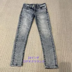 【美品】ロデオクラウンズ デニム スキニー 24