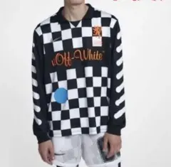 NIKE x Off-White 長袖カットソー チェック柄 XL NIKE x Off-White 長袖カットソー チェック柄 XL - メルカリ