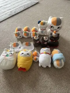 夏目友人帳　ニャンコ先生　ぬいぐるみ・ポーチセット