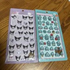 ボンボンドロップシール2枚