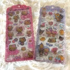 【正規品新品】ドロップジュエリーシール サンリオ 日焼けギャルキティ　2種類