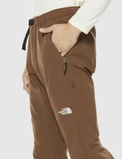 THE NORTH FACE アースブラウン サーマルパンツ　秋冬