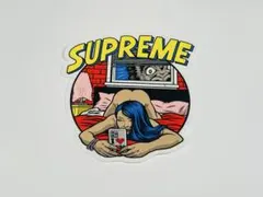 2025SSsupremeステッカー”ベッドルーム”レッド