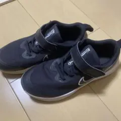 Nike ブラック スニーカー ベルクロ