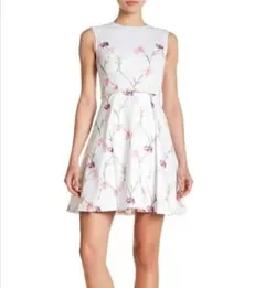 TED BAKER フラワープリント 春夏ワンピース AHLANNA