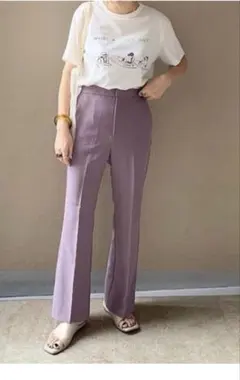 フレアパンツ ワイドパンツ