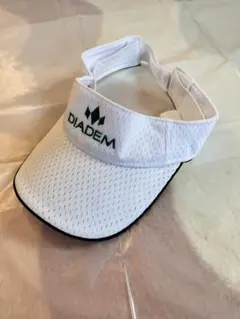 新品　DIADEM ダイアデム　サンバイザー ホワイト