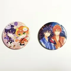 【2個セット】ななもり。くん×ジェルくん 缶バッジ