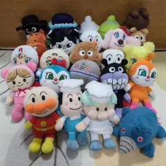 セガトイズ　アンパンマン　プリちぃビーンズ　ぬいぐるみ　24個まとめ売り