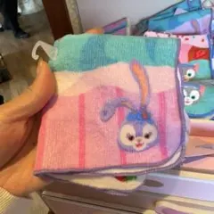香港ディズニー　春日　ステラルータオルハンカチ