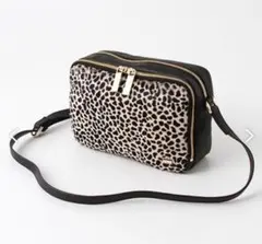 マディソン スポッテッド レオパード プリント ドーリー ダッフル クロスボディ kate spade NEW YORK - マディソン スポッテッド レオパード プリント