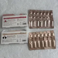 ユンス　生VC美白美容液＆生VAダーマ美容液　各21包