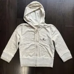 BURBERRY BLUE LABEL ジップアップパーカー 38 ゴールド