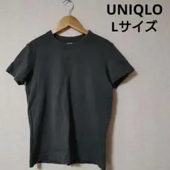 UNIQLO ユニクロ クルーネックT 半袖 Tシャツ オリーブ Lサイズ