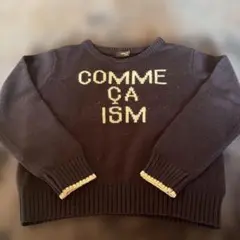 COMME CA ISM ダークネイビー セーター　130