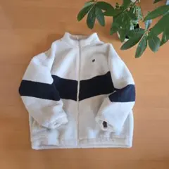 美品✨RUSSELL ATHLETIC ボアジャケット アイボリー L