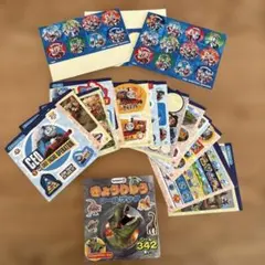 トーマス・恐竜シール・ウルトラマン シールセット