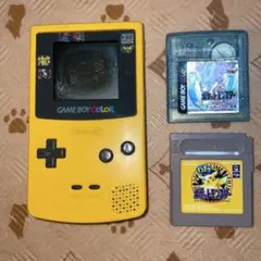 ゲームボーイカラー本体 ジャンク ポケモン ピカチュウ・クリスタル セット
