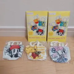 ディズニー　シークレットミニトート　ミッキー　プーさん　デイジー