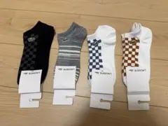 LACOSTE ソックス 4足セット アンクル丈 25~27cm 特価品のサムネイル