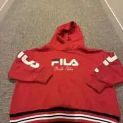 FILA 赤 パーカー 110