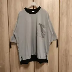 Casper John オーバーサイズTシャツ グレー【XL】のサムネイル
