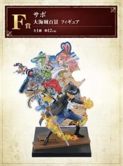一番くじワンピースWT100記念尾田栄一郎描き下ろしF賞サボ大海賊百景フィギュア
