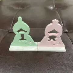 ［最終値下げ］ひなまつり 桃の節句 木製ひな人形 セリア 2点セット