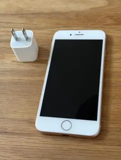 Apple iPhone 8 ローズゴールド 充電アダプタ付き