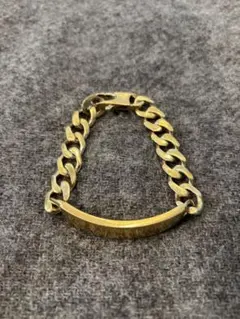 【希少】BOTTEGA VENETA ID BRACELET SV925 18Kのサムネイル