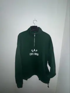 GAP ハーフジップ スウェット 그린