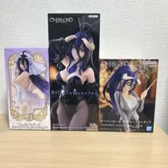 【未開封品】OVERLORD オーバーロード アルベド フィギュア 3点セット