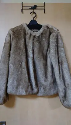 【Ungrid】ショートフェイクファーコート