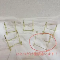 【お得】ゴールド ディスプレイスタンド 5個セットインテリア　ウェディング