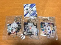 ヒプノシスマイク 碧棺左馬刻 アクリルキーホルダー スクエア缶バッジ