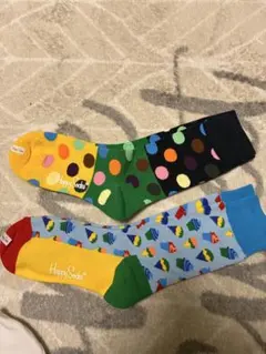 Happy Socks ソックス 2足セット 新品未使用のサムネイル