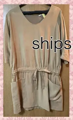 《ships(シップス)》 秋物　フリーサイズ ワンピース