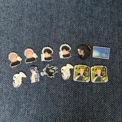 N賞 ステッカーセット 呪術廻戦 一番くじ　乙骨憂太　伏黒恵　虎杖悠仁