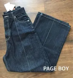 PAGE BOY☆センターステッチワイドデニムのサムネイル