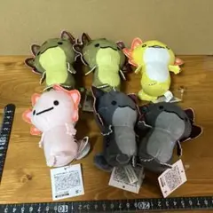 人生はウーパールーパー　ぶるぶるマスコットBC☆4種6点セット