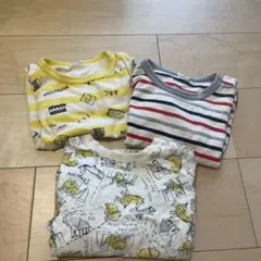 ムージョンジョン　長袖カットソー 3枚セット